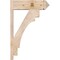 Ekena Millwork Merced Smooth Arts and Crafts Outlooker, Douglas Fir, 7 1/2"W x 24"D x 36"H OUT08X24X36MRC03SDF - alternate 2